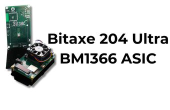 Bitcoin Miner Bitaxe Ultra 204 BM1366 ASIC