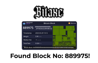 Bitaxe Found Its 3rd Solo BTC Block!