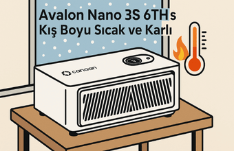 Avalon Nano 3S İle Evini Isıt, BTC Kazan!