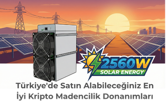 Türkiye'de 2026'nın En İyi 10 Kripto Madenci Makineleri