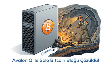 Canaan Avalon Q ile Bitcoin Bloğu Bulundu!