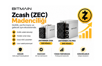 Antminer Z15K ve Z15 Pro ZCash Miner Equihash Karşılaştırması