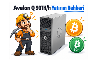 Canaan Avalon Q - 90TH/s Bitcoin Miner Kazanç (Ekim 2026)