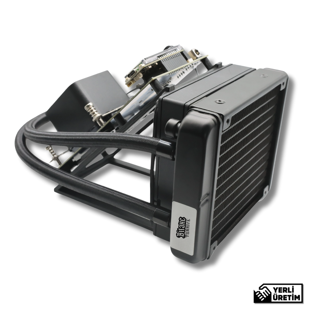 NerdQaxe+ + BTCマイナー用 Hydro 4.8TH/S 冷却ファンキット 暗号機用液体