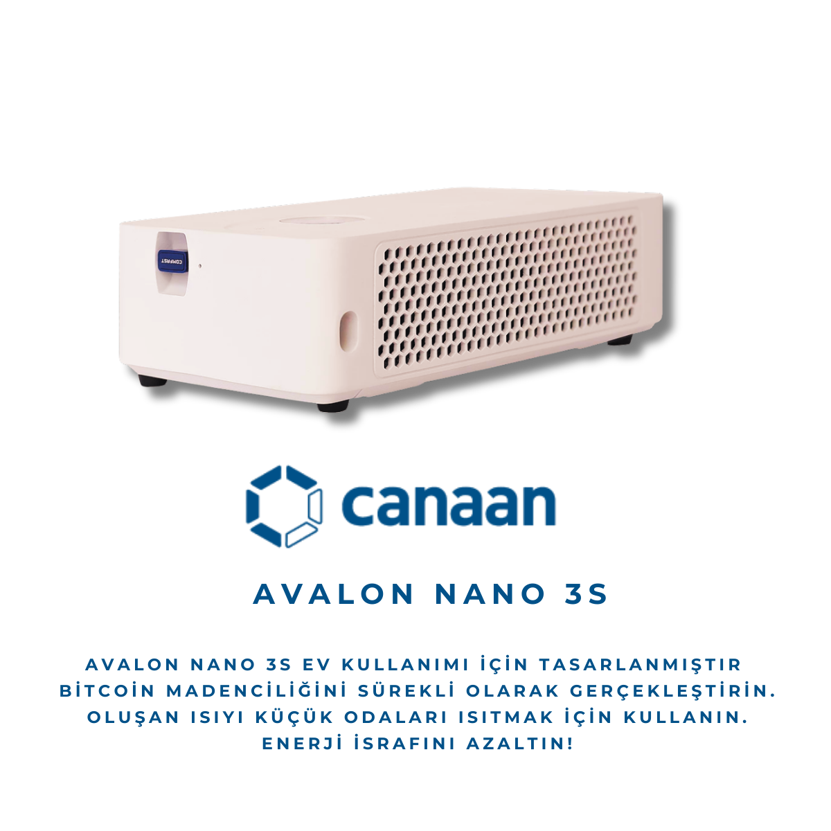 Avalon Nano 3S 6TH/s Bitcoin Miner Özellikleri ve Fiyatı