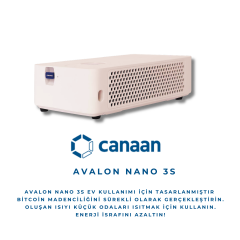 Canaan Avalon Nano 3S 6TH/s Bitcoin Miner