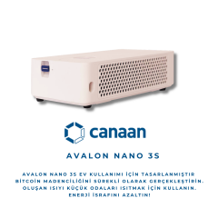 Canaan Avalon Nano 3S 6TH/s Bitcoin Miner