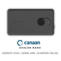 Canaan Avalon Nano 3S 6TH/s Bitcoin Miner