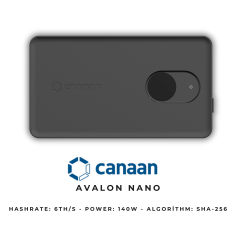 Canaan Avalon Nano 3S 6TH/s Bitcoin Miner