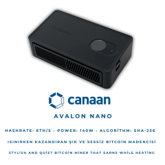 Canaan Avalon Nano 3S 6TH/s Bitcoin Miner