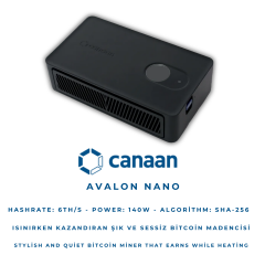 Canaan Avalon Nano 3S 6TH/s Bitcoin Miner