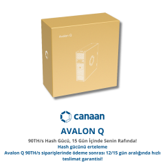 Canaan Avalon Q - 90TH/s Bitcoin Miner