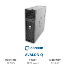 Canaan Avalon Q - 90TH/s Bitcoin Miner
