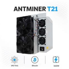 Bitmain Antminer T21 190TH/s Bitcoin Miner