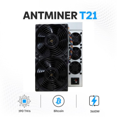 Bitmain Antminer T21 190TH/s Bitcoin Miner