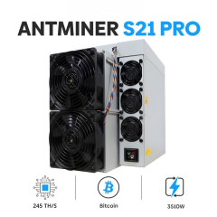Bitmain Antminer S21 Pro 245TH/s Bitcoin Miner
