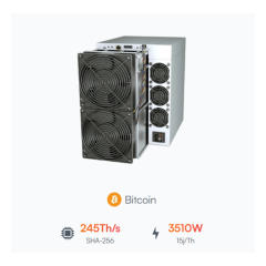 Bitmain Antminer S21 Pro 245TH/s Bitcoin Miner
