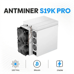 Bitmain Antminer S19k Pro 120TH/s Bitcoin Miner