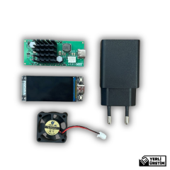 NerdNOS 300GH/s BM1397 BTC Solo Miner Kiti (DIY)