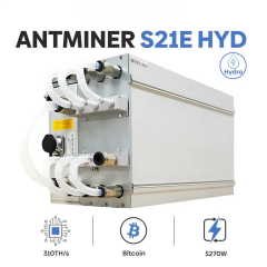 Bitmain Antminer S21e Hyd 310TH/s Bitcoin Miner
