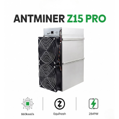 Antminer Z15 PRO 860 KSol/s ZCash Miner