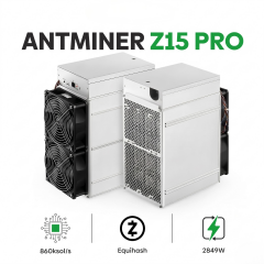 Antminer Z15 PRO 860 KSol/s ZCash Miner