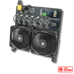 NerdOCTAxe 12Th/s Bitcoin Miner Rev 3.1