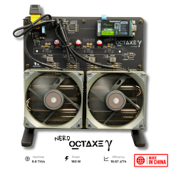 NerdOCTAxe 9.6Th/s Bitcoin Solo Miner
