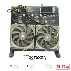 NerdOCTAxe 9.6Th/s Bitcoin Solo Miner