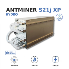 Bitmain Antminer S21J XP Hydro 495TH/s Bitcoin Miner