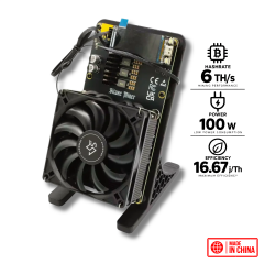 NerdQaxe++ 6Th/s Bitcoin Miner Rev 6.1