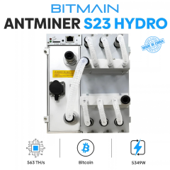 Bitmain Antminer S23 Hydro 563 TH/s Bitcoin Miner
