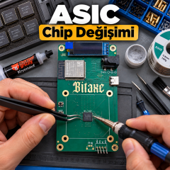 ASIC Çip Değişim ve Montaj Servisi Paketi