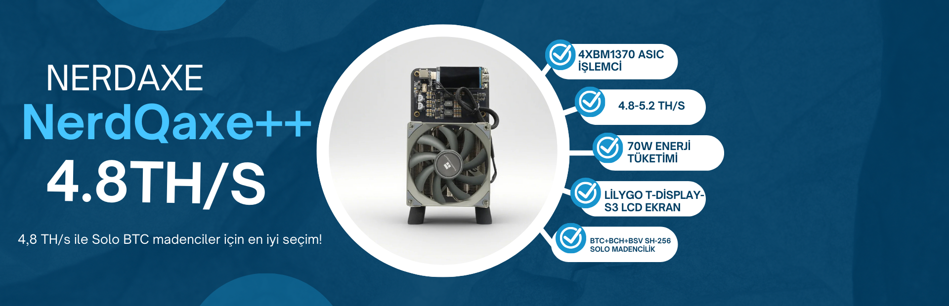 NerdQaxe++ 4.8TH/s Miner