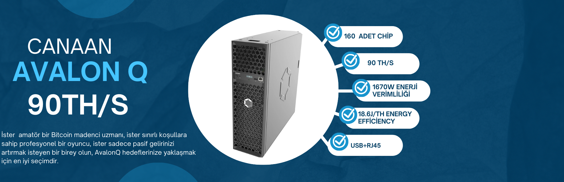 Avalon Q 90TH/s