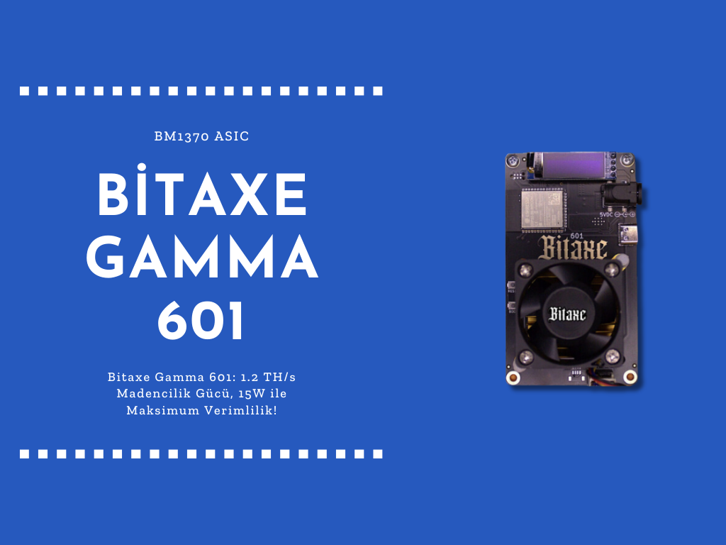 Bitaxe Bitcoin ASIC Miner Cihazı ve Ekipmanları Satın Al